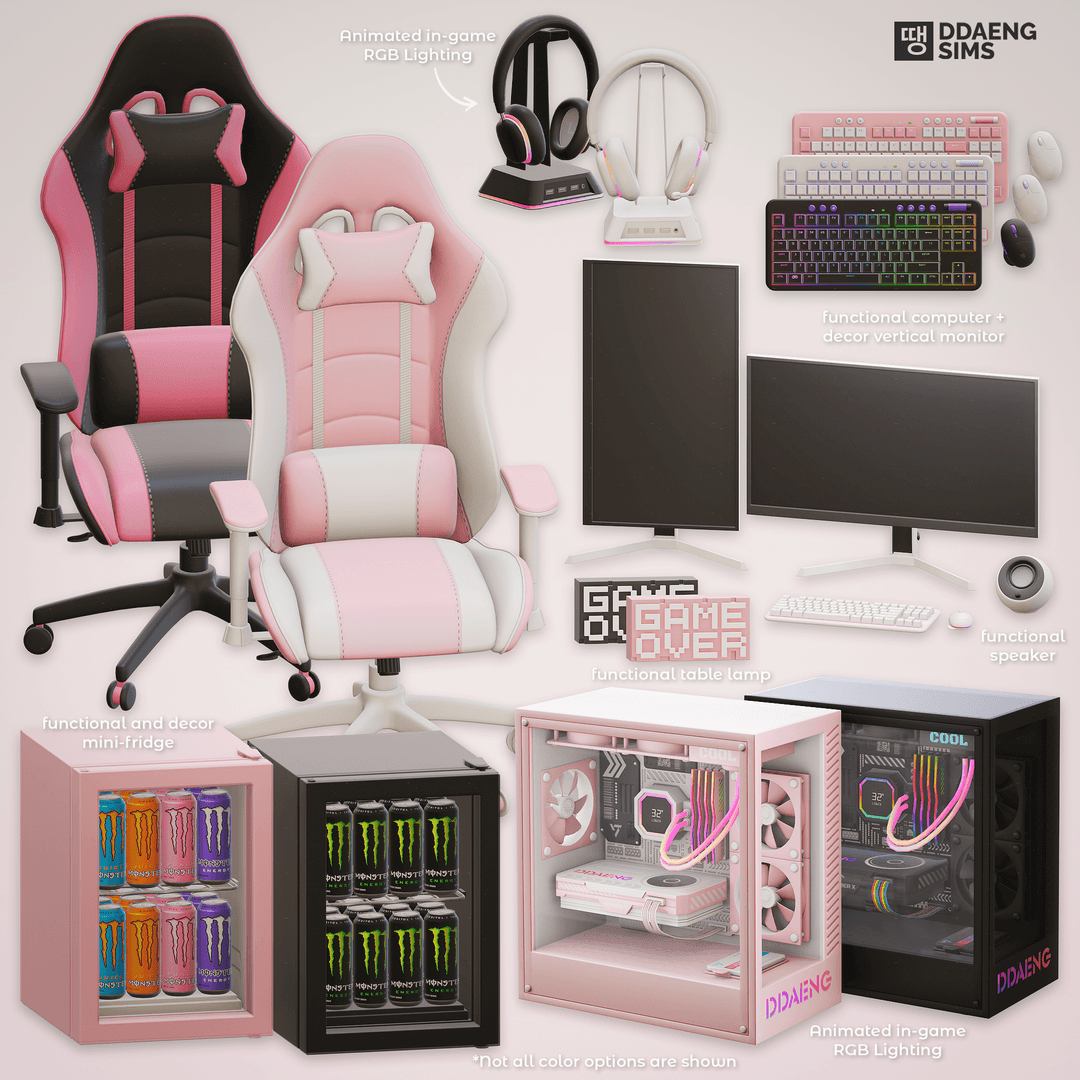 Скриншот мода Набор для геймера Aesthetic Gaming Set